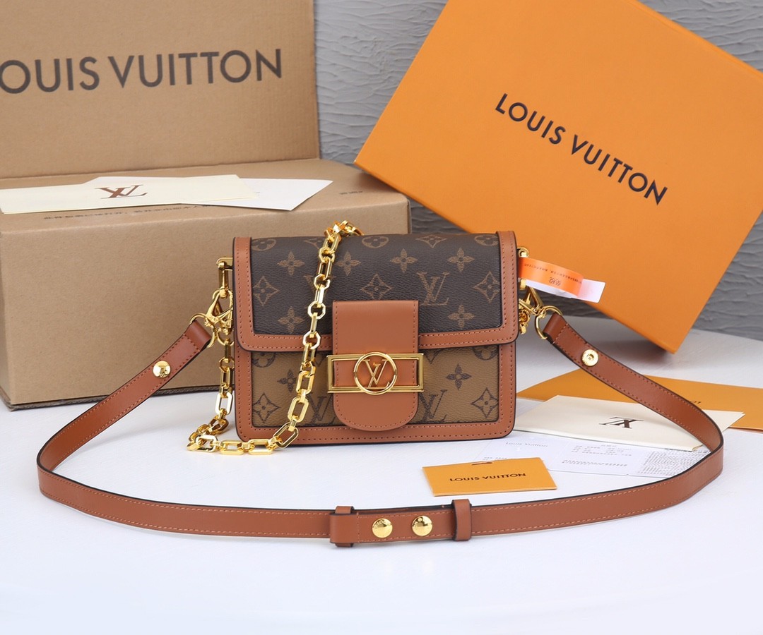 En af de bedst sælgende Louis Vuitton replika tasker Dauphine (2022 Edition)-Bedste kvalitet Fake Louis Vuitton Bag Online Store, Replica designer bag ru