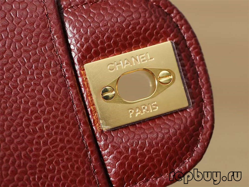 CHANEL Classicc Flap top replika çantaları qırmızı 25 sm detallar (2022 Buraxılış)-Best Quality Fake Louis Vuitton Bag Online Store, Replica designer bag ru