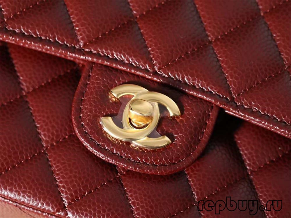 CHANEL Classicc Flap top replika çantaları qırmızı 25 sm detallar (2022 Buraxılış)-Best Quality Fake Louis Vuitton Bag Online Store, Replica designer bag ru