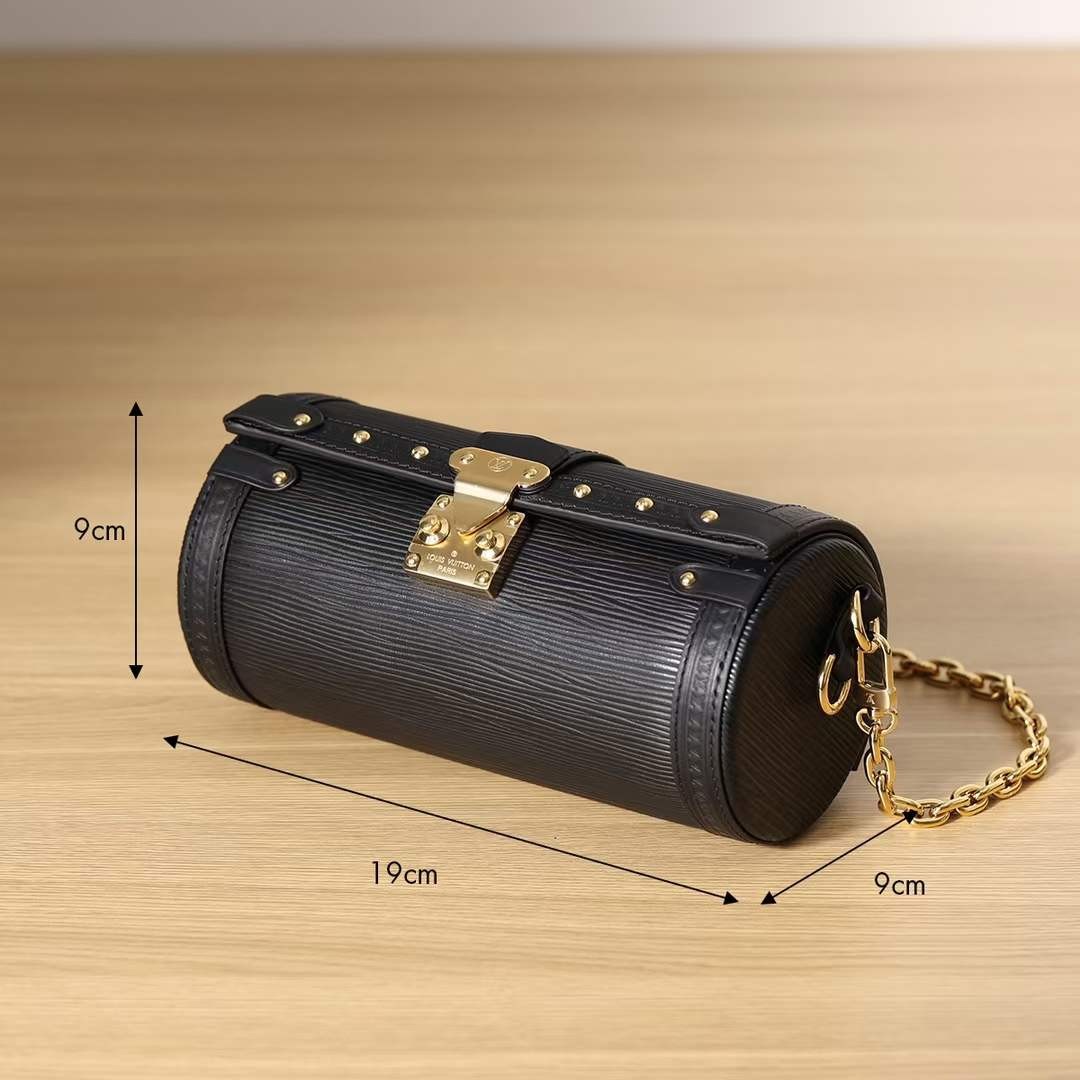 M58655 Louis Vuitton PAPILLON TRUNK top replika tas 19x9x9cm Monogram detil interior (2022 diropéa)-Pangalusna kualitas palsu Louis Vuitton Kantong Toko Online, Replica desainer kantong ru