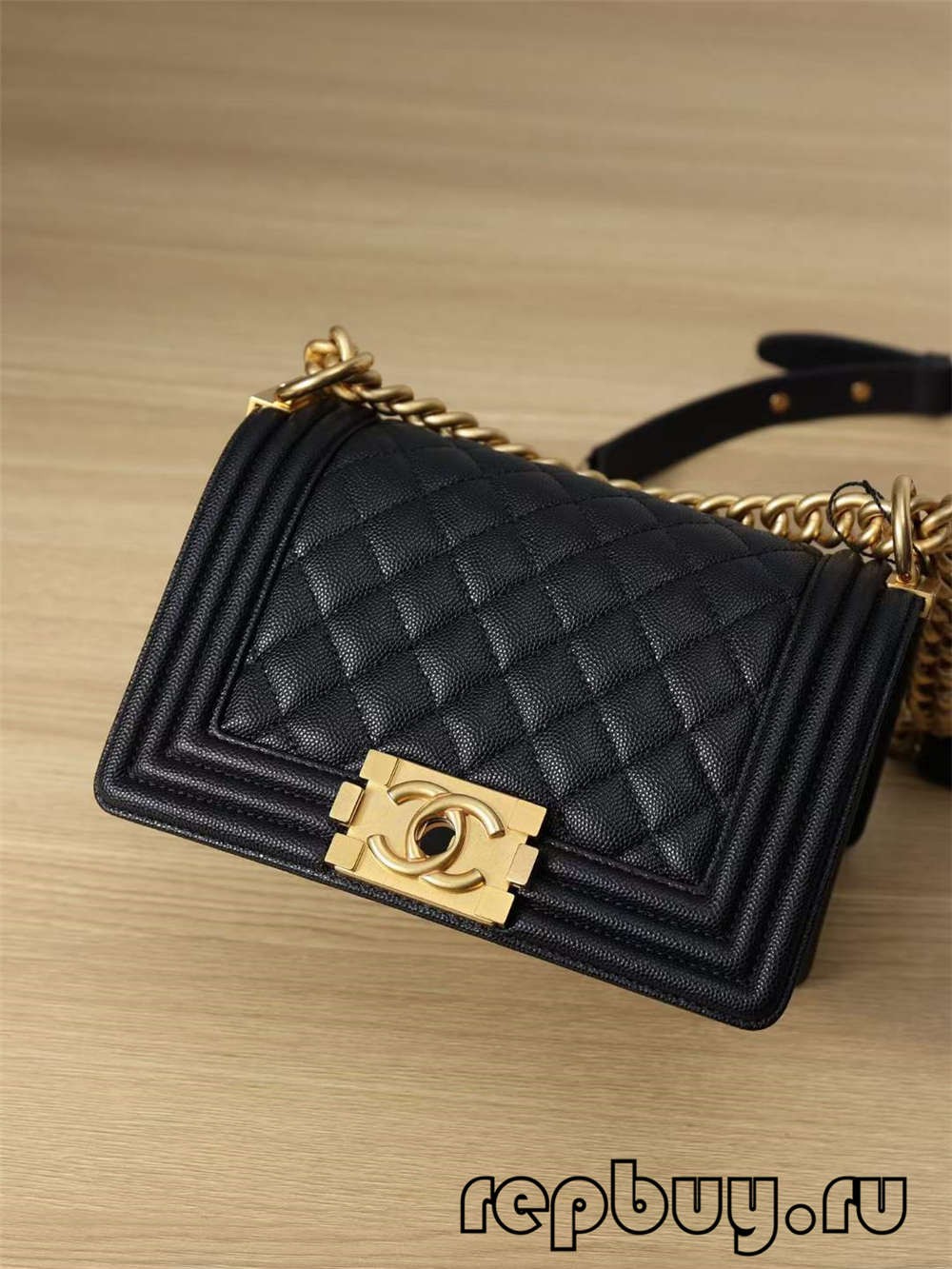 Chanel Le boy top replica handbags small gold buckle detail (2022 Latest)-Best Quality Fake designer Bag Review, Replica designer bag ru