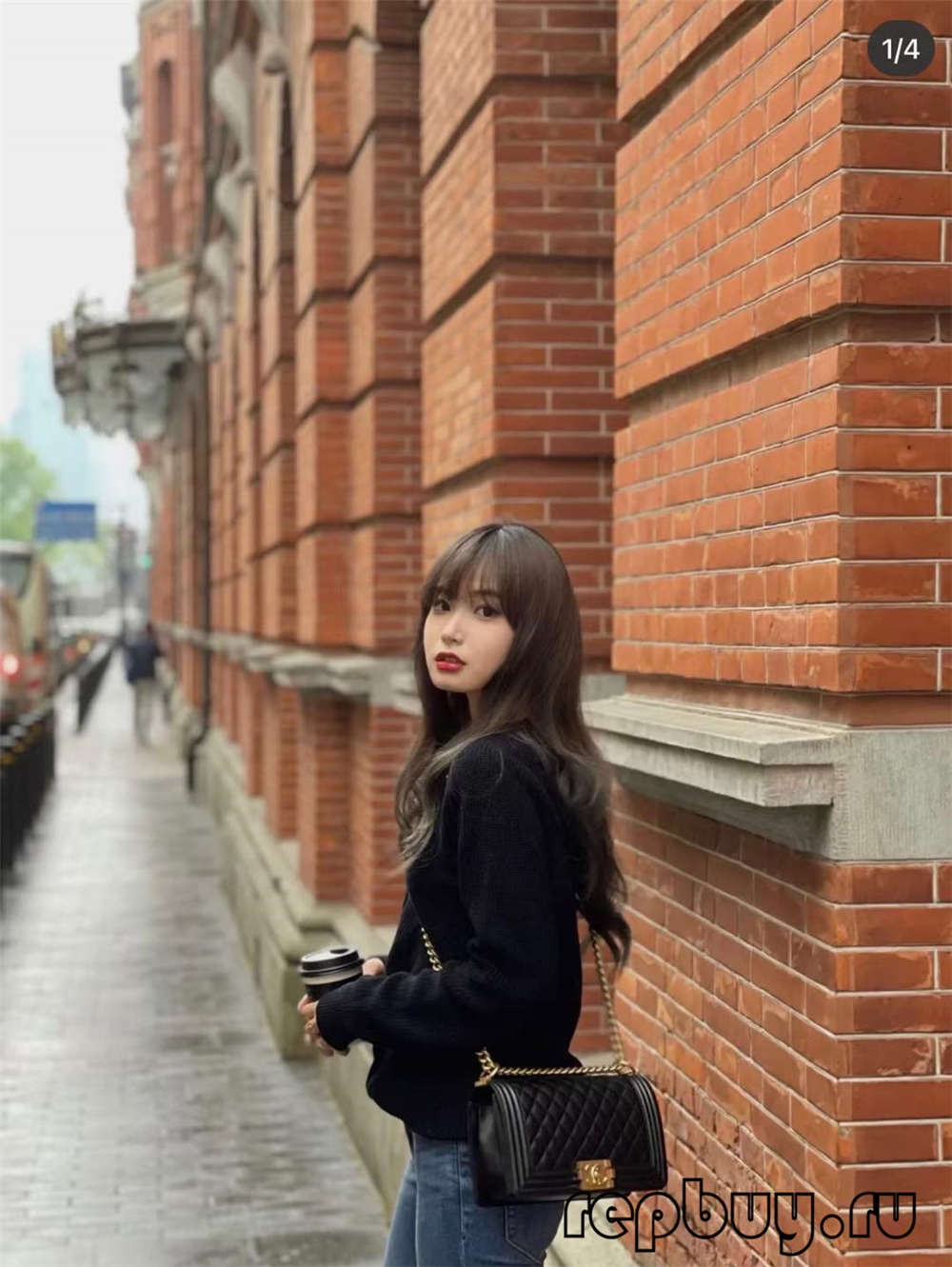 אפקט שימוש יומיומי אבזם זהב בינוני של תיקי יד של שאנל לה בוי (אחרון 2022)-Best Quality Fake Louis Vuitton Bag Online Store, Replica designer bag ru