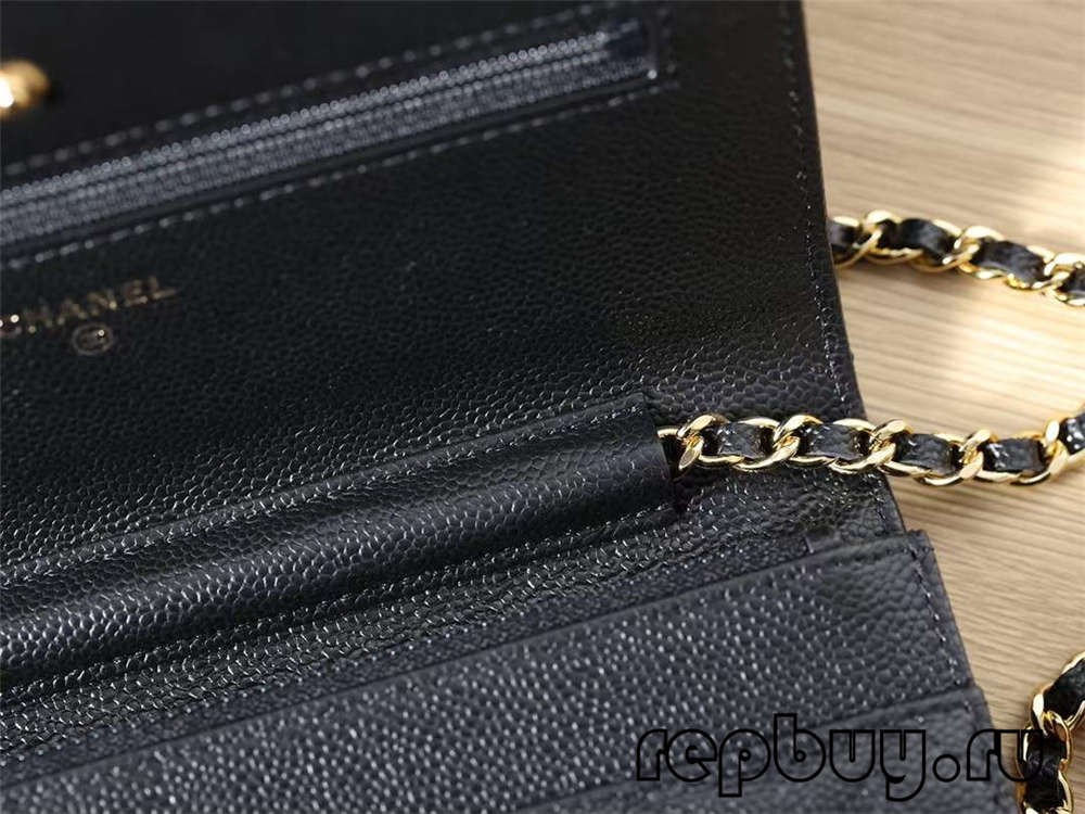 Τσάντα με αλυσίδα CHANEL WOC με κλασικό σχέδιο λίτσι με χρυσή πόρπη Εξοπλισμός και χαραγμένες λεπτομέρειες (2022 Ενημερώθηκε)-Καλύτερης ποιότητας Fake Louis Vuitton Ηλεκτρονικό κατάστημα, Replica designer bag ru