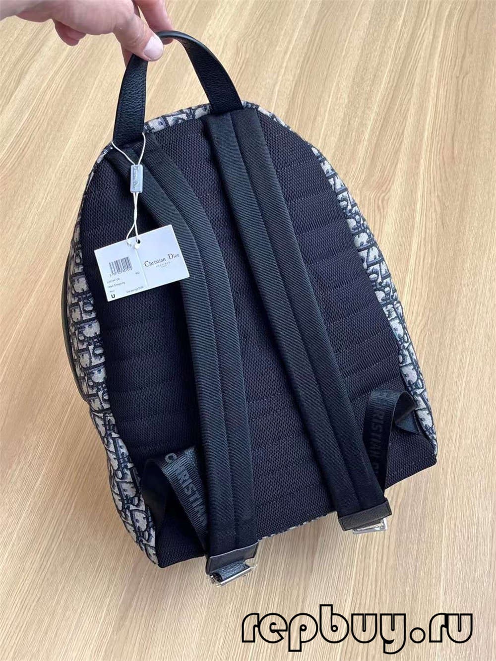 Kantong ransel replika Dior biru sulaman serong (Edisi 2022)-Pangalusna kualitas palsu Louis Vuitton Kantong Toko Online, Replica desainer kantong ru