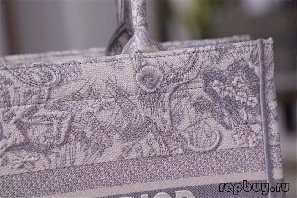 Dior Book Tote Tas Réplika Top Leutik Gray 36.5cm (2022 diropéa)-Pangalusna kualitas palsu Louis Vuitton Kantong Toko Online, Replica desainer kantong ru