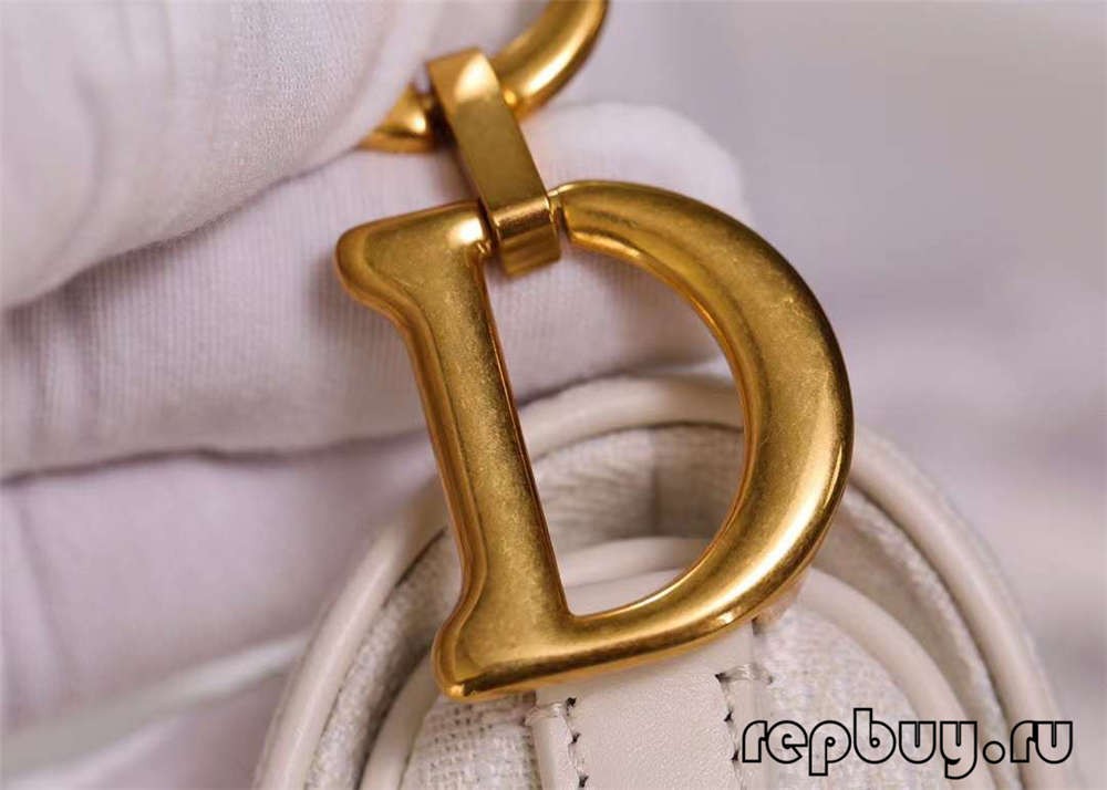 Kantong Réplika Dior Top Kantong Sadel Bodas 21cm Rincian Karajinan Leutik (2022 Panganyarna)-Pangalusna kualitas palsu Louis Vuitton Kantong Toko Online, Replica desainer kantong ru