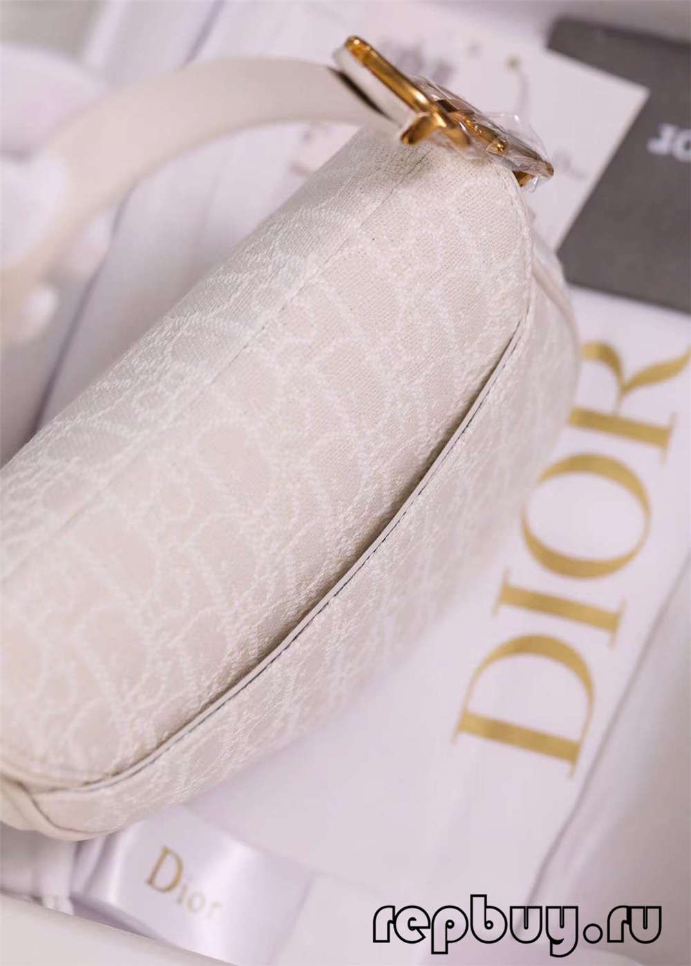Kantong Réplika Dior Top Kantong Sadel Bodas 21cm Rincian Karajinan Leutik (2022 Panganyarna)-Pangalusna kualitas palsu Louis Vuitton Kantong Toko Online, Replica desainer kantong ru