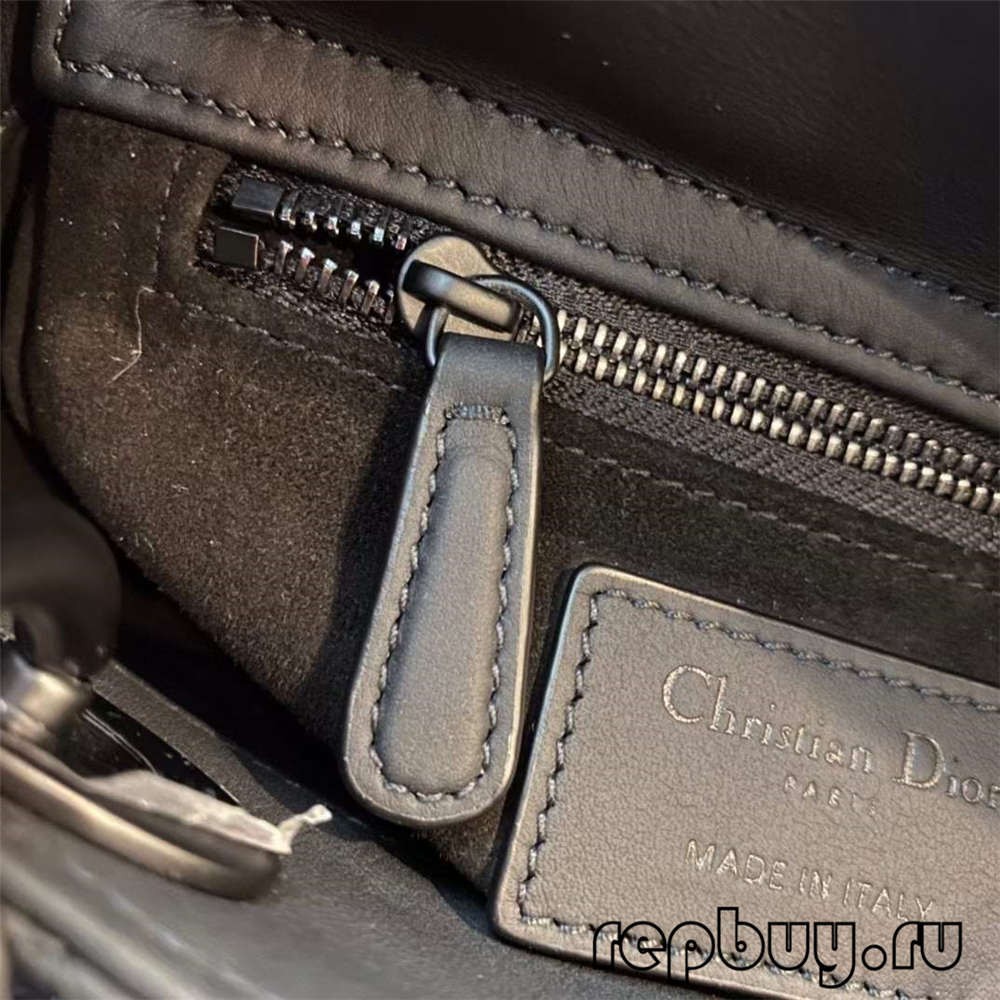 LADY DIOR Mini Black Top Replica Handbags Matte Cowhide Real or Fake Check (2022 Special)-Bescht Qualitéit Fake Louis Vuitton Bag Online Store, Replica Designer Bag ru