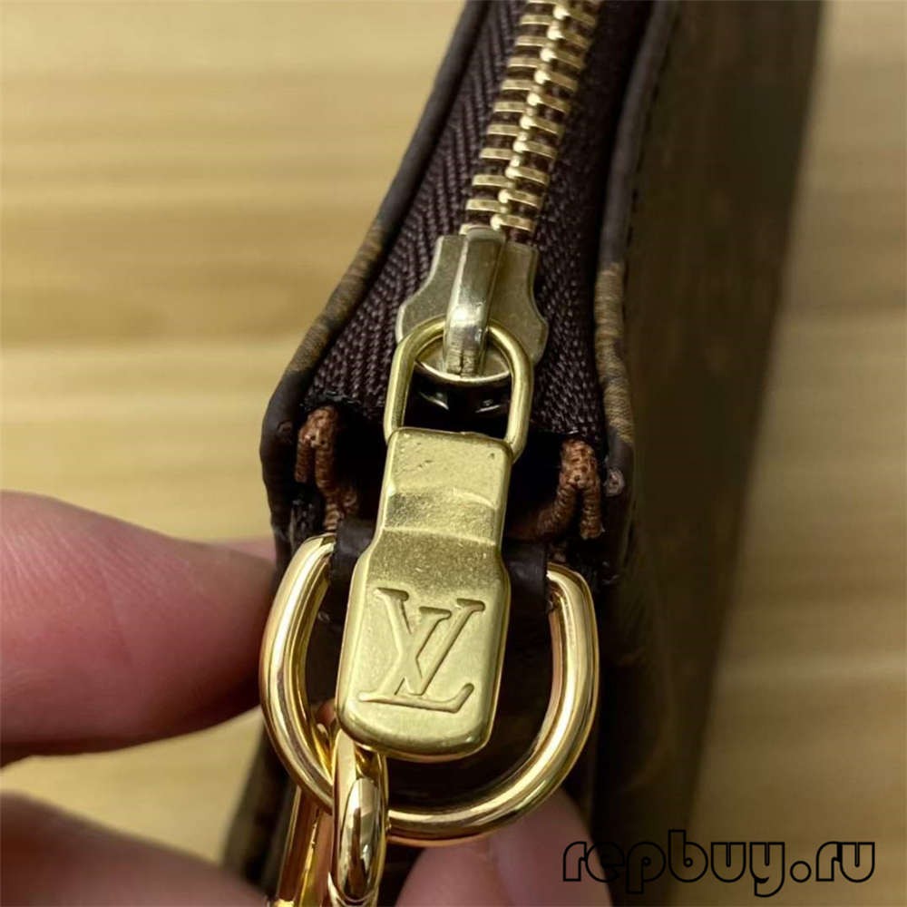 Louis Vuitton M40712 Pochette Accessoires top replica handbags Rincian lawon sareng hardware (Edisi 2022)-Pangalusna kualitas palsu Louis Vuitton Kantong Toko Online, Replica desainer kantong ru