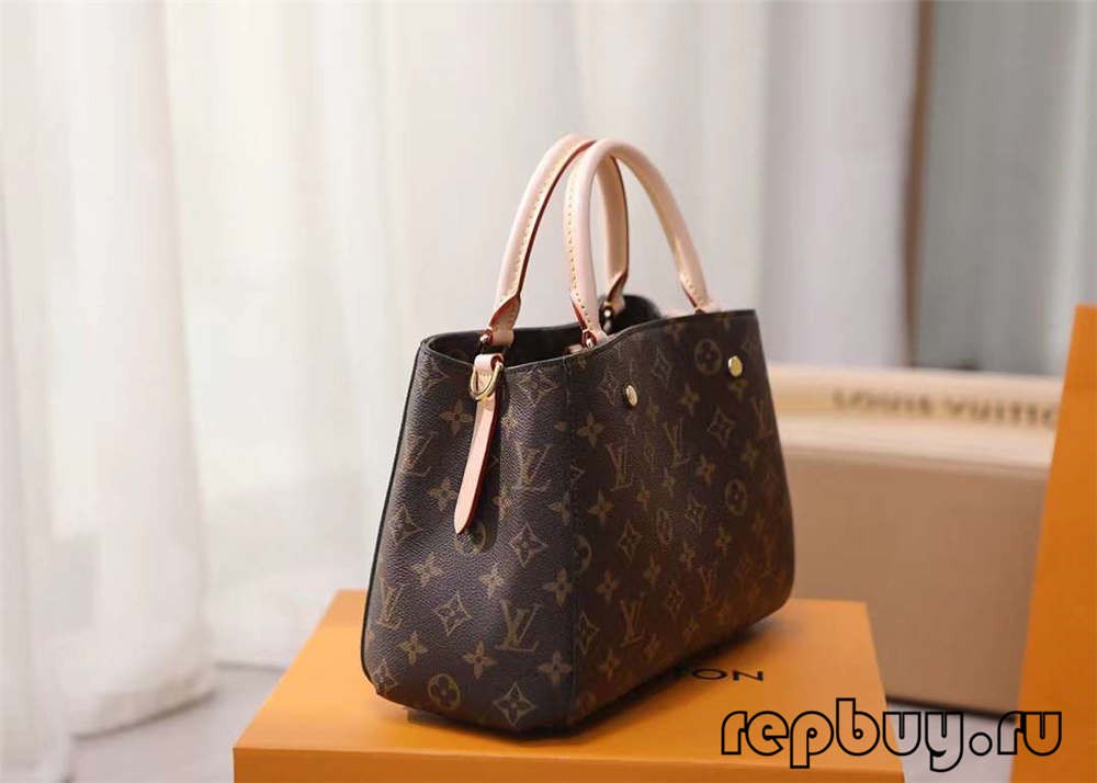 Louis Vuitton M41055 29cm Montaigne BB Top Replica Kantong (2022 diropéa)-Pangalusna kualitas palsu Louis Vuitton Kantong Toko Online, Replica desainer kantong ru