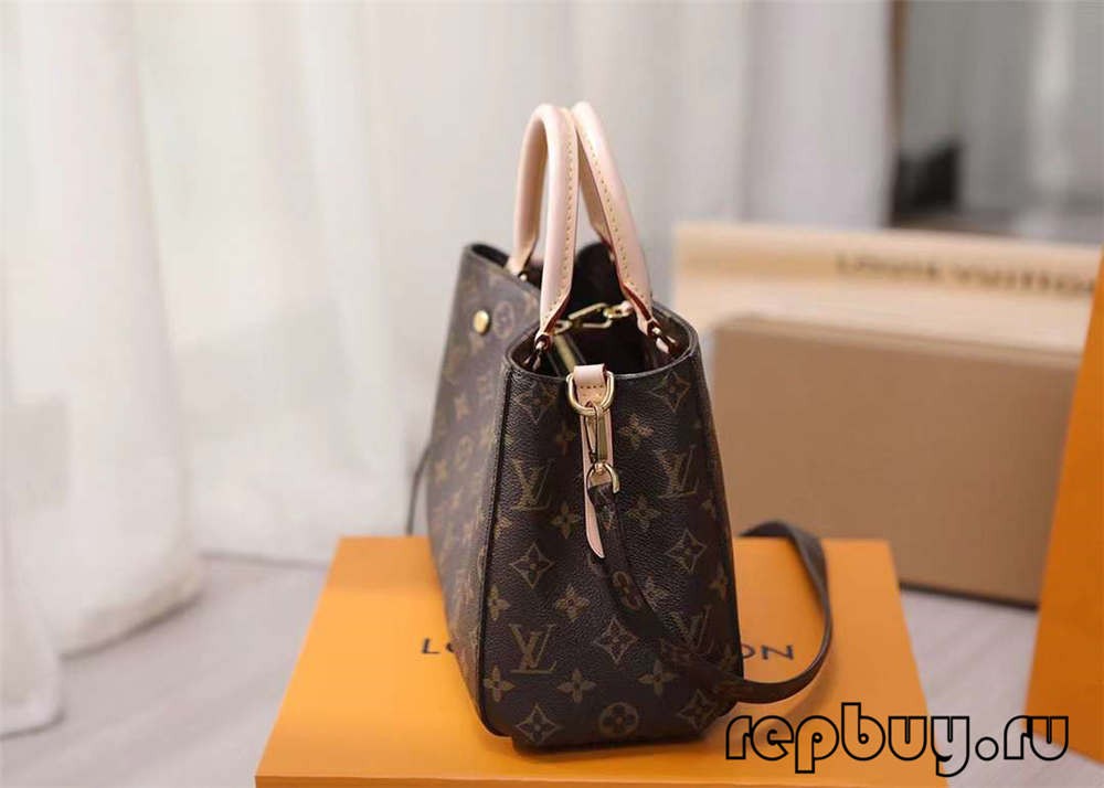 Louis Vuitton M41055 29cm Montaigne BB Top Replica Kantong (2022 diropéa)-Pangalusna kualitas palsu Louis Vuitton Kantong Toko Online, Replica desainer kantong ru