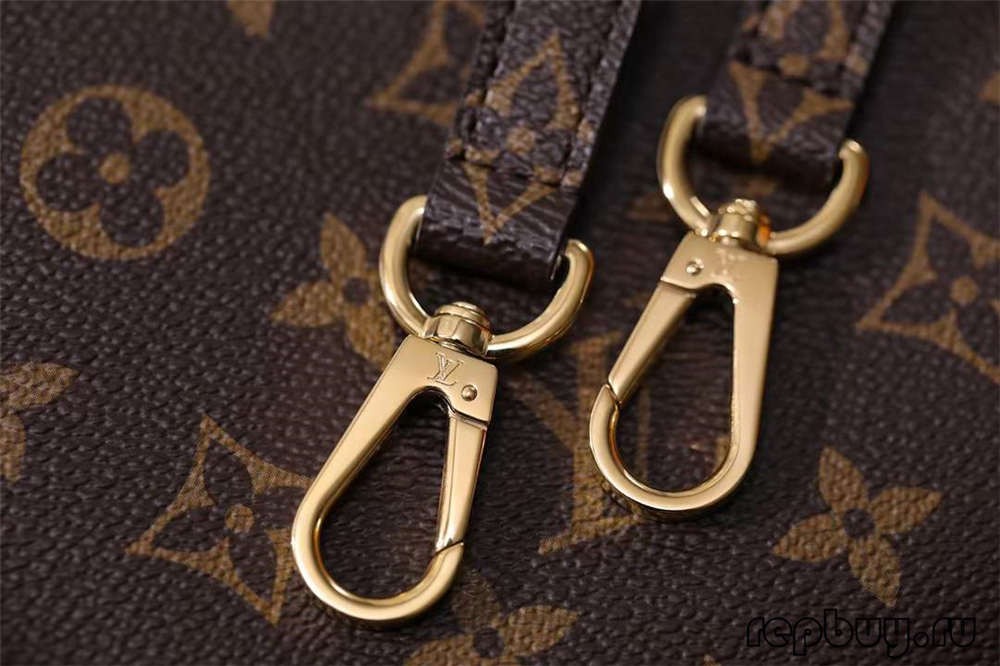 Louis Vuitton M41055 Montaigne BB kantong réplika luhur Panutupan sareng detil hardware (Edisi 2022)-Pangalusna kualitas palsu Louis Vuitton Kantong Toko Online, Replica desainer kantong ru