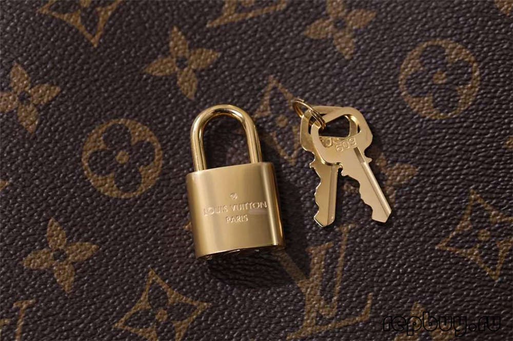 Louis Vuitton M41055 Montaigne BB kantong réplika luhur Panutupan sareng detil hardware (Edisi 2022)-Pangalusna kualitas palsu Louis Vuitton Kantong Toko Online, Replica desainer kantong ru