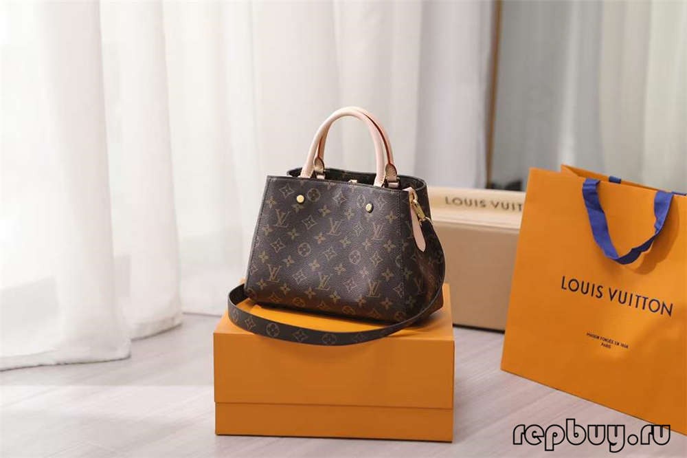 Pohled na kabelku Louis Vuitton M41055 Montaigne BB Top Replica (2022 aktualizováno)-Nejkvalitnější falešná taška Louis Vuitton Online Store, Replica designer bag ru
