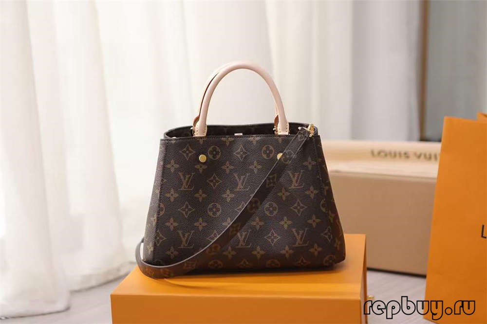 Pohled na kabelku Louis Vuitton M41055 Montaigne BB Top Replica (2022 aktualizováno)-Nejkvalitnější falešná taška Louis Vuitton Online Store, Replica designer bag ru
