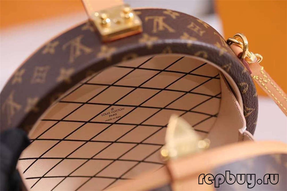 Louis Vuitton M43514 PETITE BOITE CHAPEAU 17.5cm top replica bags Version details (2022 Special)-Pangalusna kualitas palsu Louis Vuitton Kantong Toko Online, Replica desainer kantong ru
