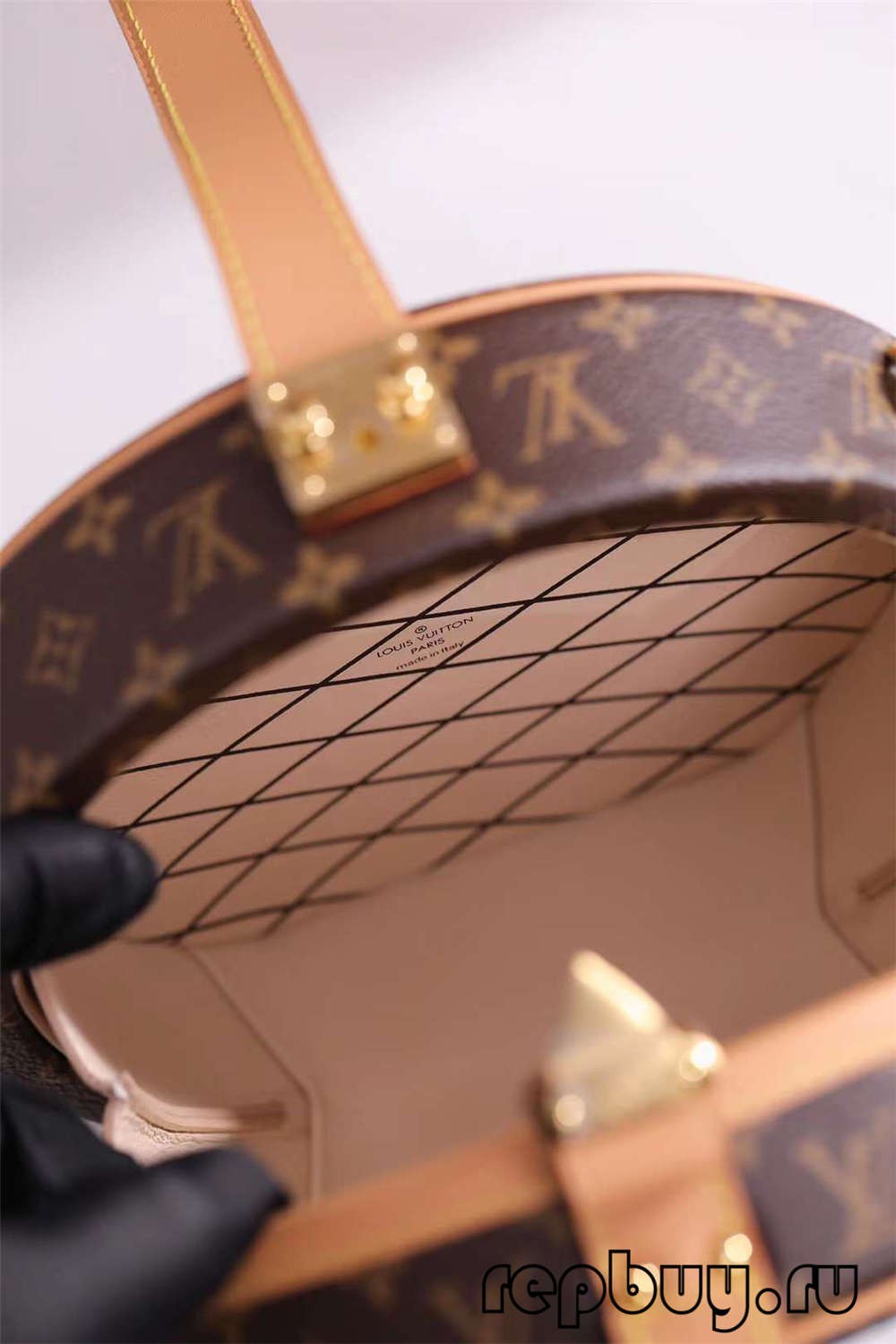 Louis Vuitton M43514 PETITE BOITE CHAPEAU 17.5cm top replica bags Version details (2022 Special)-Pangalusna kualitas palsu Louis Vuitton Kantong Toko Online, Replica desainer kantong ru