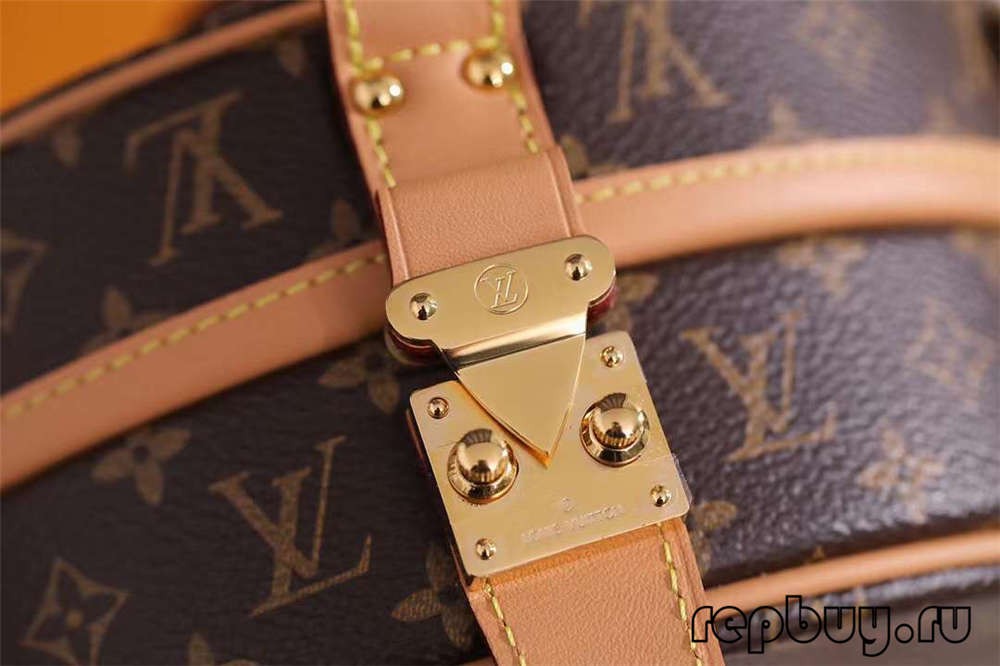 Louis Vuitton M43514 PETITE BOITE CHAPEAU 17.5cm top replica bags Hardware and stitching details (2022 Special)-Pangalusna kualitas palsu Louis Vuitton Kantong Toko Online, Replica desainer kantong ru