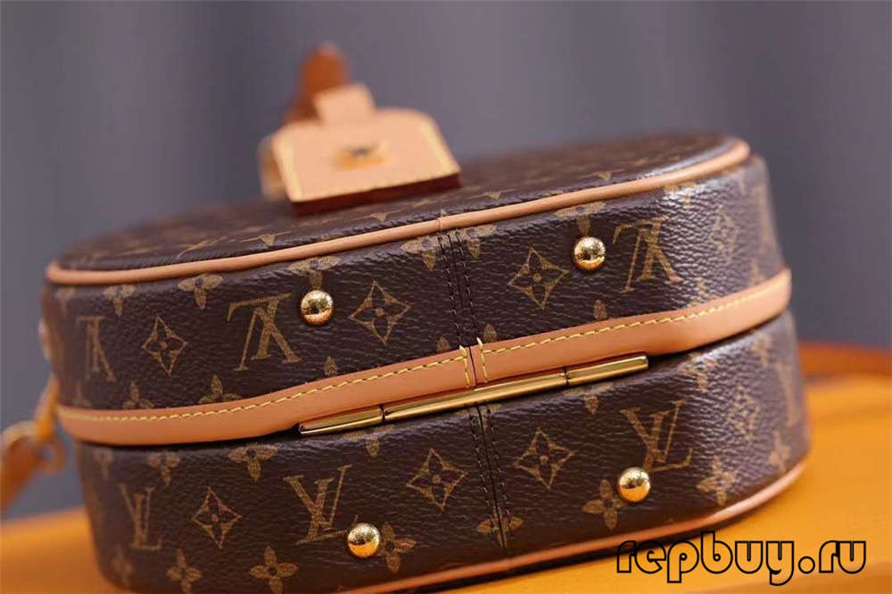 Louis Vuitton M43514 PETITE BOITE CHAPEAU 17.5cm top replica bags Hardware and craft details (2022 Edition)-Best Quality Fake Louis Vuitton Bag Online Store, Replica designer bag ru