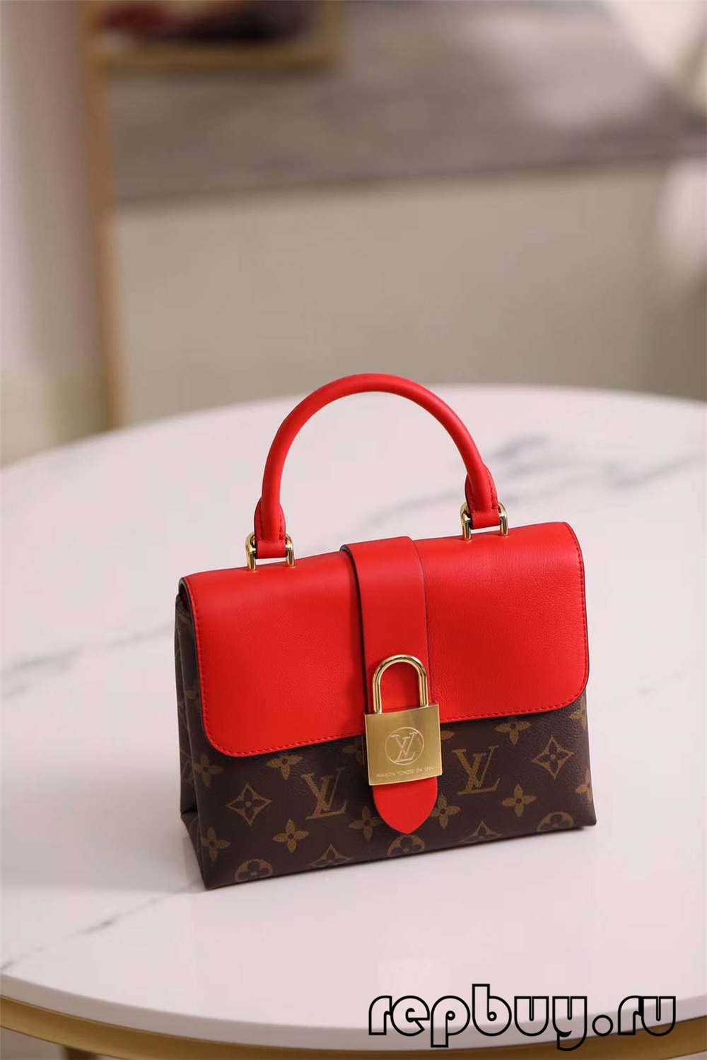 Louis Vuitton M44322 20cm Lock BB Red Top Replica Bags (2022 Latest)-Pangalusna kualitas palsu Louis Vuitton Kantong Toko Online, Replica desainer kantong ru Louis Vuitton M44322 20cm Lock BB Red Top Replica Bags (2022 Latest)-Pangalusna kualitas palsu Louis Vuitton Kantong Toko Online, Replica desainer kantong ru