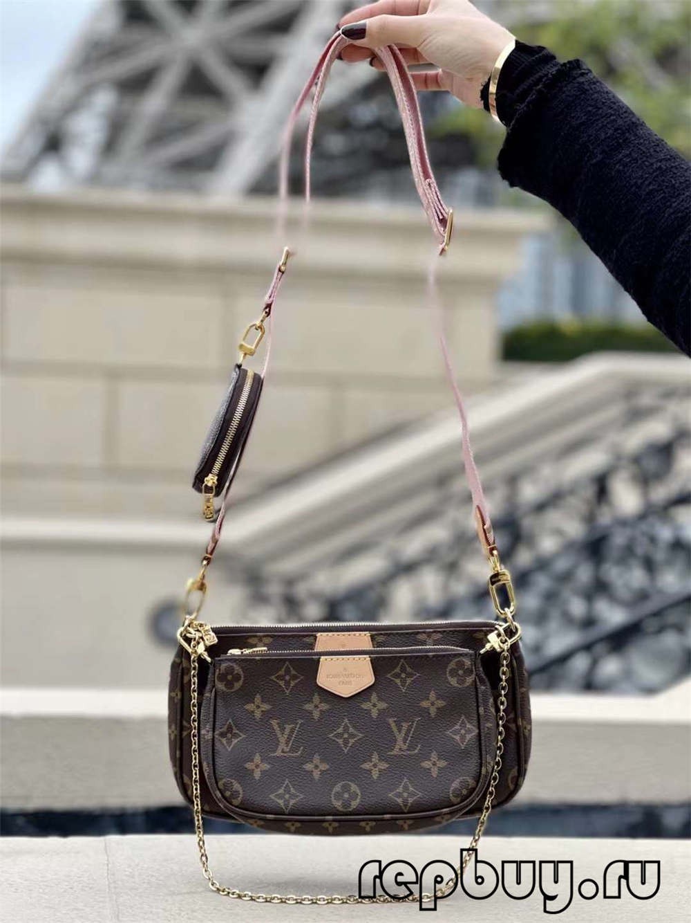 Louis Vuitton M44840 Multi Pochette 24cm Top Replica Poschen All Dag Gebrauch Effekt (2022 Neist)-Bescht Qualitéit Fake Louis Vuitton Bag Online Store, Replica Designer Bag ru