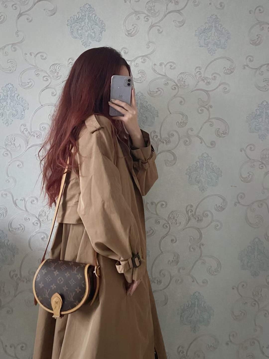 Louis Vuitton M44860 Tambourin Top Replica Handbag Hasil Top (Edisi 2022)-Pangalusna kualitas palsu Louis Vuitton Kantong Toko Online, Replica desainer kantong ru