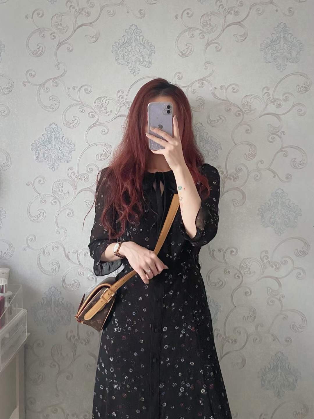 Louis Vuitton M44860 Tambourin Top Replica Handbag Hasil Top (Edisi 2022)-Pangalusna kualitas palsu Louis Vuitton Kantong Toko Online, Replica desainer kantong ru