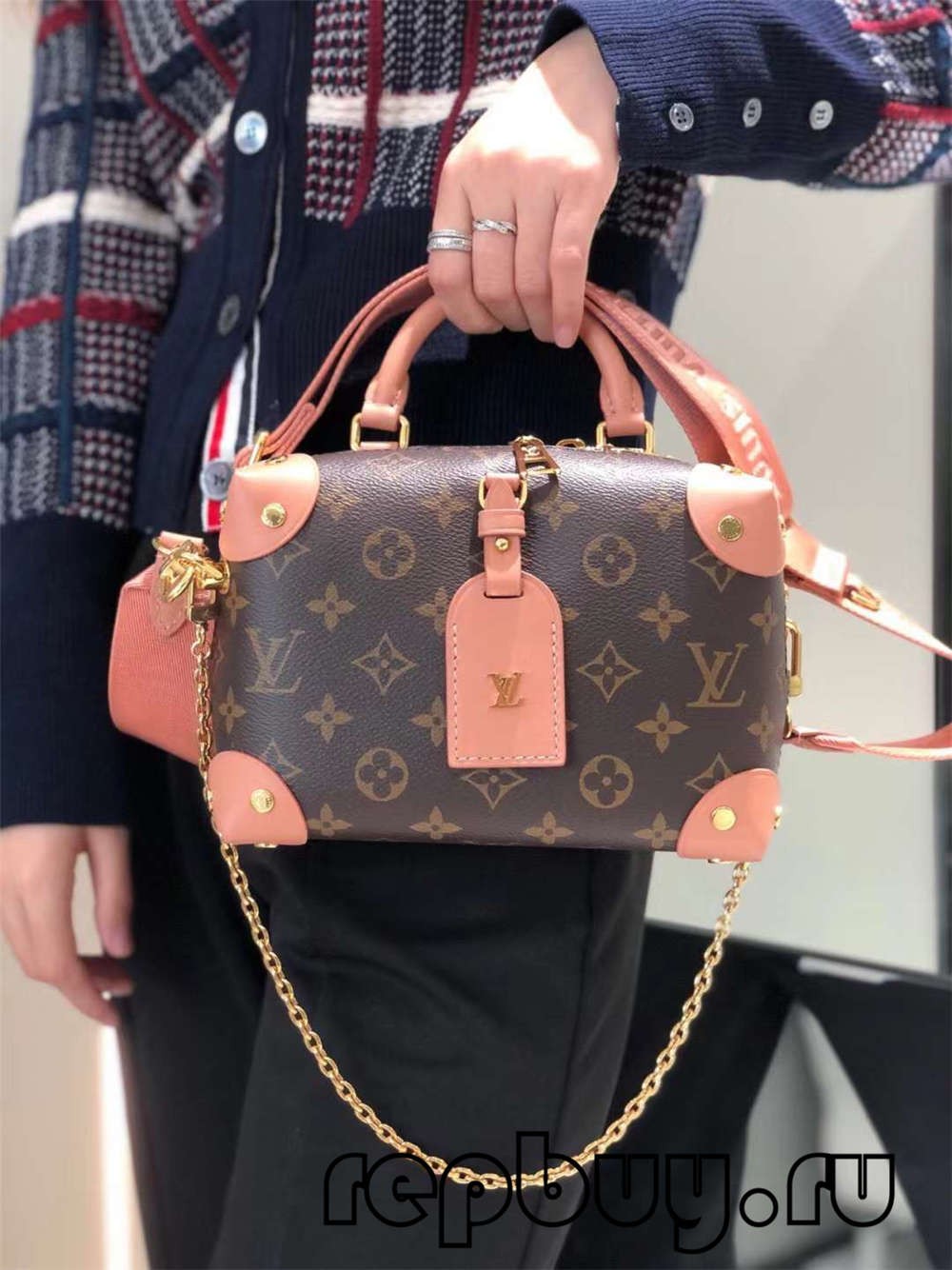 Louis Vuitton M45531 PETITE MALLE SOUPLE Pink 20cm Top Replica Bags Daily use effect (2022 Edition)-Pangalusna kualitas palsu Louis Vuitton Kantong Toko Online, Replica desainer kantong ru