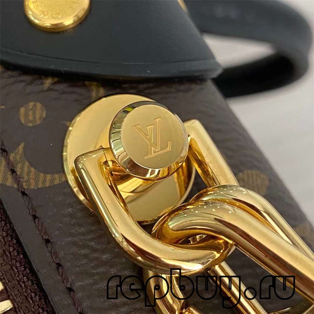 Louis Vuitton M45571 Petite Malle Souple Black 20cm Top Replica Bags Iinkcukacha (uHlelo luka-2022)-Umgangatho ogqwesileyo woMgangatho weFake weLouis Vuitton kwiVenkile ye-Intanethi, ibhegi yomyili weReplica ru