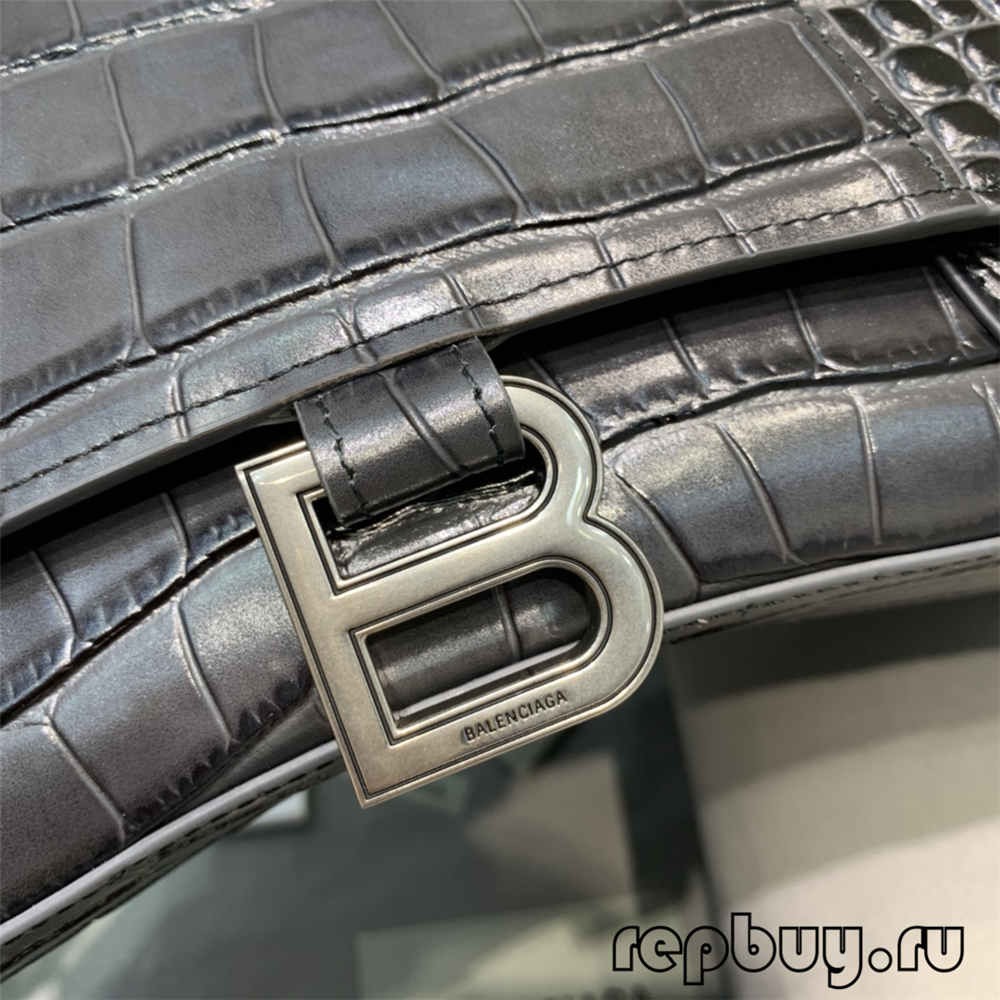 Balenciaga Hourglass Black Crocodile أفضل أكياس متماثلة الجودة (أحدث 2022)-Best Quality Fake Louis Vuitton Bag Online Store ، حقيبة مصمم طبق الأصل ru