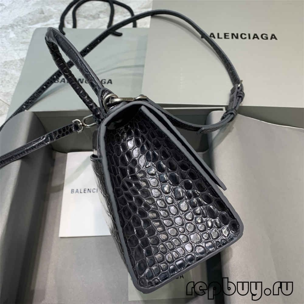 Balenciaga Hourglass Black Crocodile أفضل أكياس متماثلة الجودة (أحدث 2022)-Best Quality Fake Louis Vuitton Bag Online Store ، حقيبة مصمم طبق الأصل ru