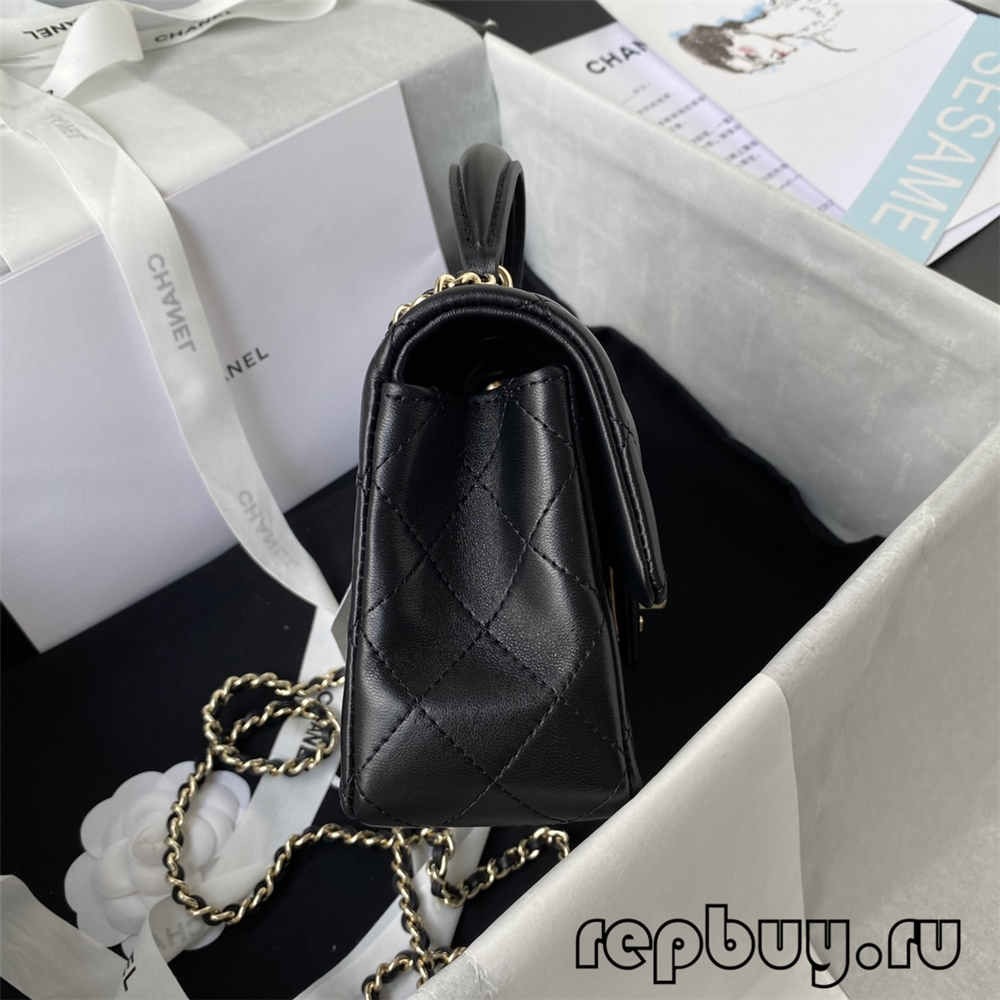 Chanel Mini κλασική λαβή με πτερύγιο Καλύτερης ποιότητας τσάντες Replica (2022 τελευταία)-Καλύτερης ποιότητας Fake Louis Vuitton Ηλεκτρονικό κατάστημα, Replica designer bag ru