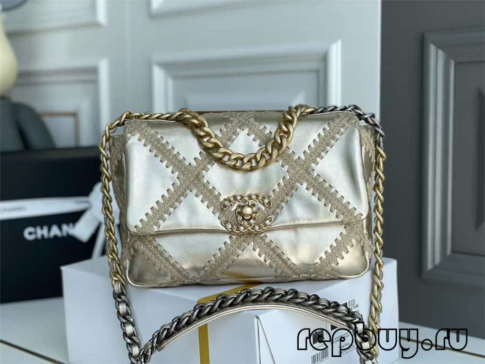 Kantong réplika kualitas luhur Chanel 19 (2022 diropéa)-Pangalusna kualitas palsu Louis Vuitton Kantong Toko Online, Replica desainer kantong ru
