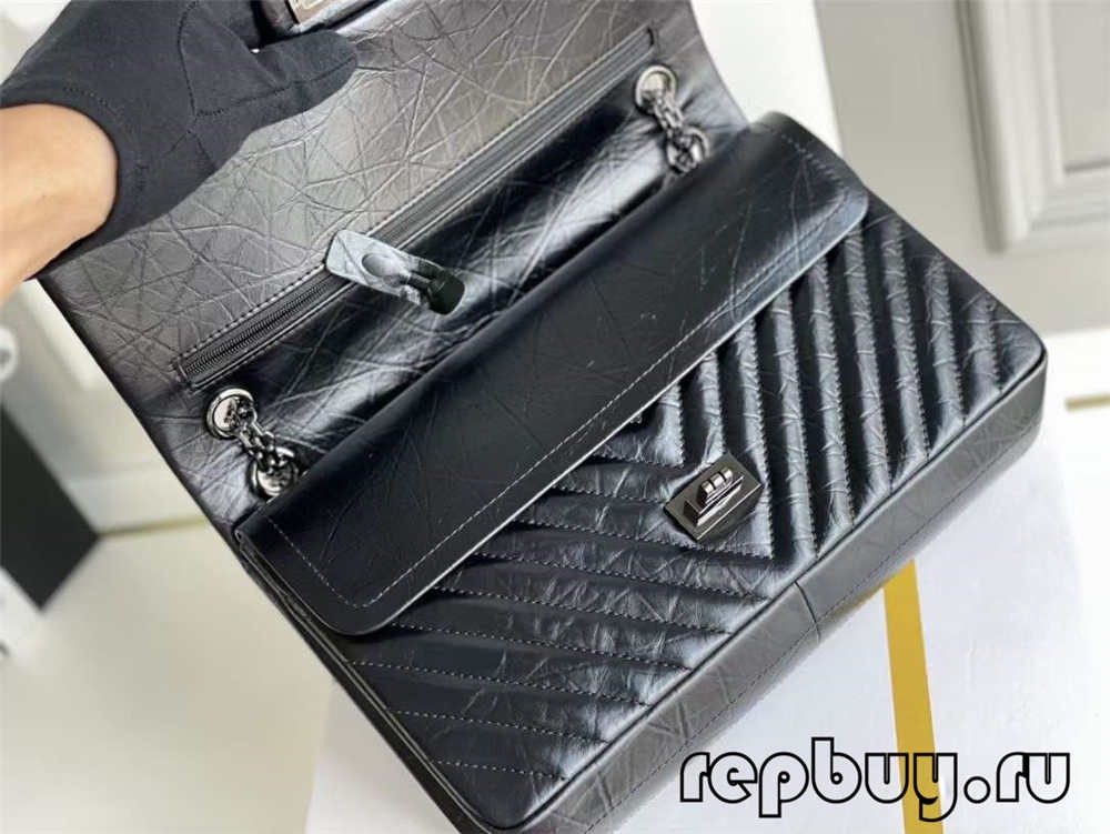 I-CHANEL 2.55 ibhegi yomgangatho ophezulu we-replica yeLambskin (ihlaziyiwe ngo-2022)-Umgangatho ogqwesileyo woMgangatho weFake weLouis Vuitton kwiVenkile ye-Intanethi, ibhegi yomyili weReplica ru