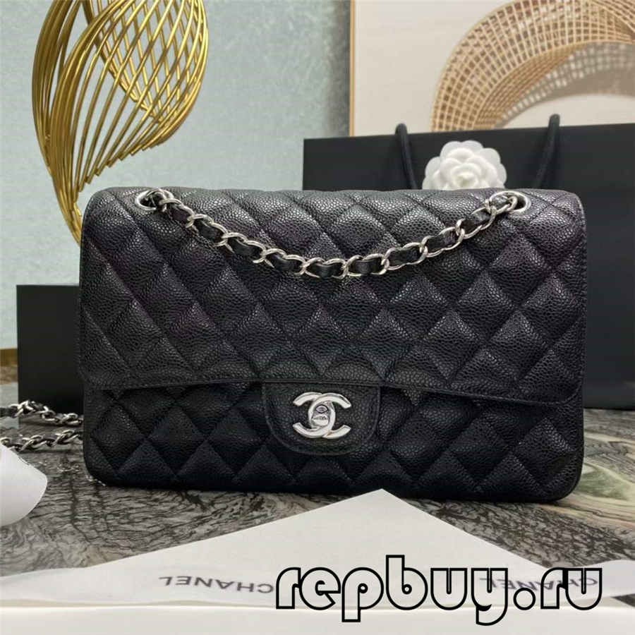 Borsa Chanel Classic Flap 25cm replica di alta qualità (aghjurnata 2022)-Negoziu in linea di borse Louis Vuitton falsi di migliore qualità, borsa di design di replica ru