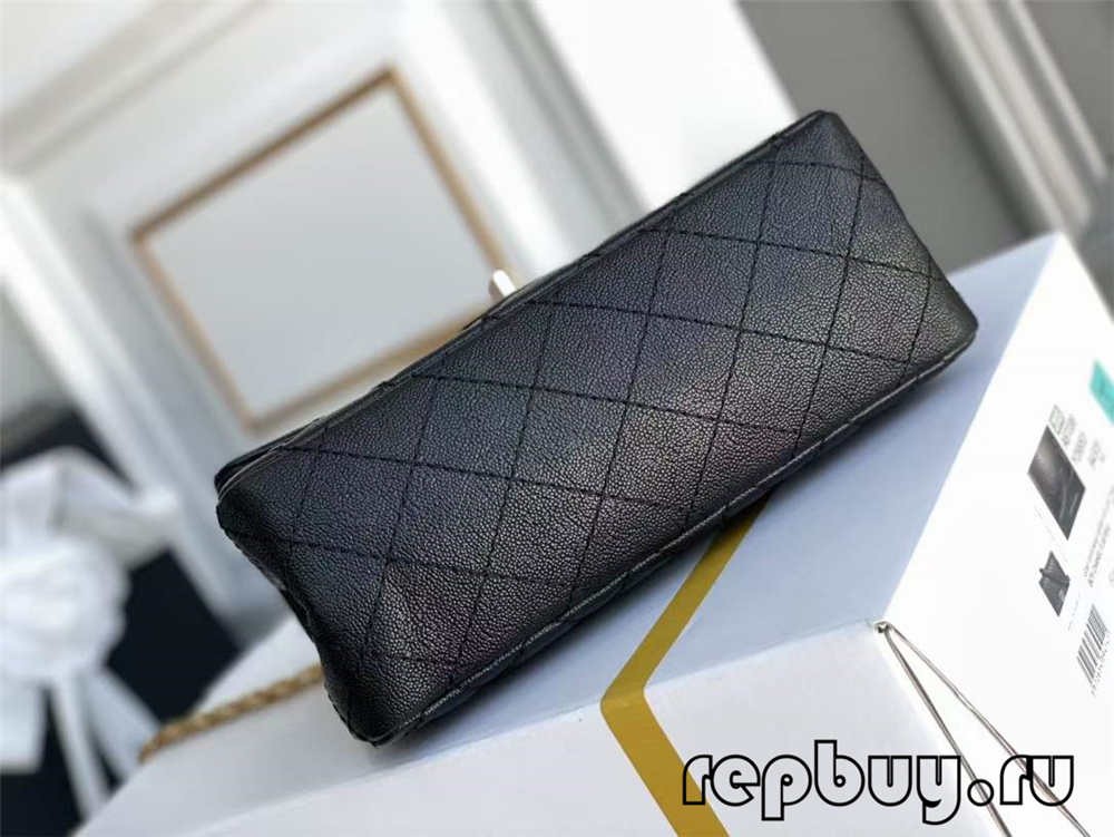 Çanta kopje CHANEL 2.55 e zezë me cilësi të lartë (2022 e përditësuar)-Dyqani në internet i çantave të rreme Louis Vuitton me cilësi më të mirë, çanta modeli kopje ru