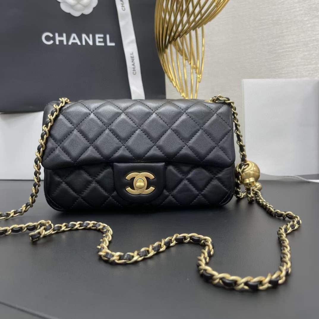 Chanel Classic Flap Metal Ball Eng yaxshi sifatli replika sumkasi (2022 yil yangilangan)-Best Quality Fake Louis Vuitton Bag Online Store, Replica designer bag ru
