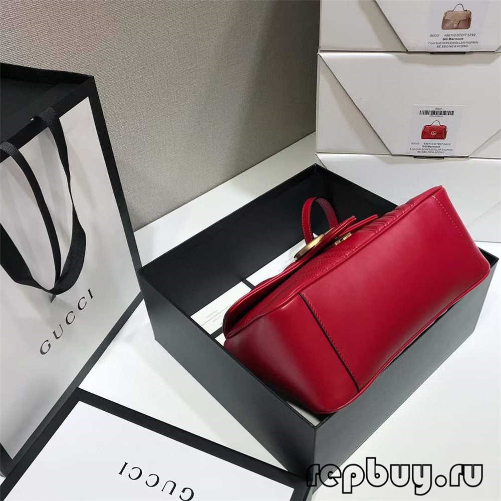 Gucci GG Marmont with handle Black top quality replica bag (2022 updated)-L-Aħjar Kwalità Foloz Louis Vuitton Bag Online Store, Replica designer bag ru