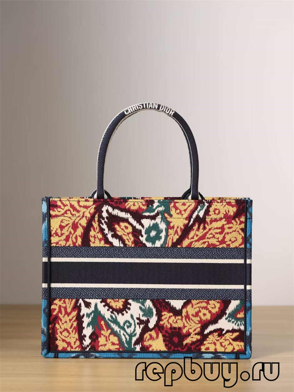 Dior Book Tote best quality replica bags：Blue Maple Leaf Print Embroidery (2022 Updated)-Meilleure qualité de faux sac Louis Vuitton en ligne, réplique de sac de créateur ru