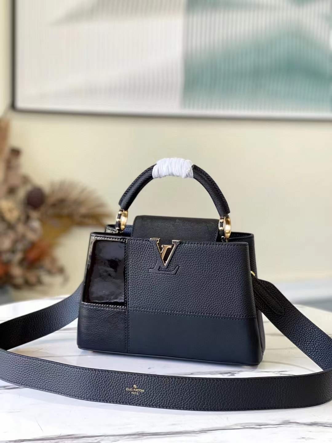 Louis Vuitton M59269 Capucines BB Najkvalitnejšia replika tašky (aktualizované v roku 2022)-Online obchod s falošnou taškou Louis Vuitton najvyššej kvality, replika značkovej tašky ru