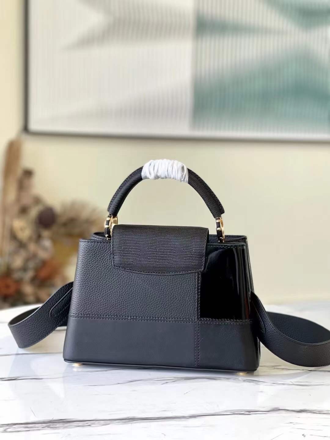 Louis Vuitton M59269 Capucines BB Najkvalitnejšia replika tašky (aktualizované v roku 2022)-Online obchod s falošnou taškou Louis Vuitton najvyššej kvality, replika značkovej tašky ru