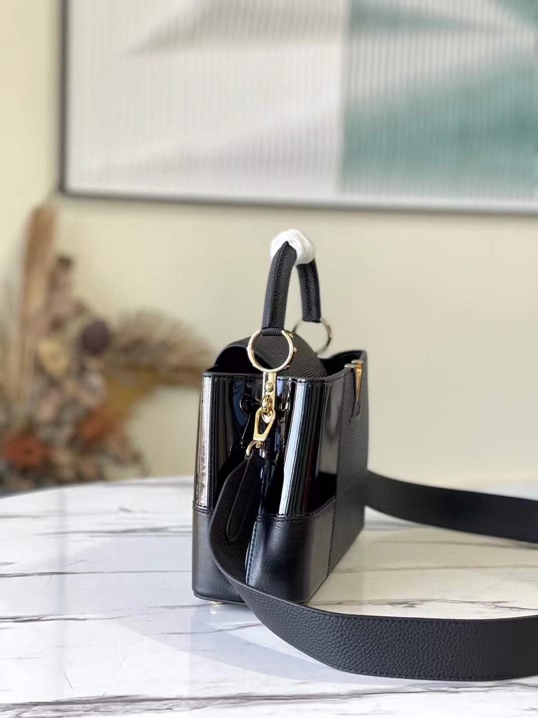 Louis Vuitton M59269 Capucines BB Najkvalitnejšia replika tašky (aktualizované v roku 2022)-Online obchod s falošnou taškou Louis Vuitton najvyššej kvality, replika značkovej tašky ru