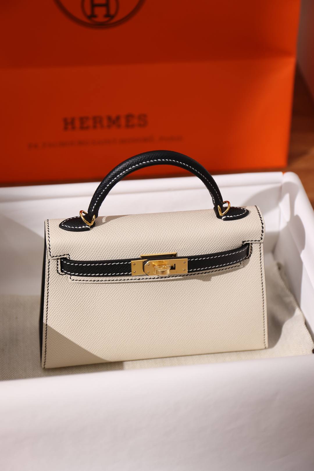 Best Replica Handbags Storefully handmade Mini Kelly 2 bag double color in Epsom(Nov 2025 updated)-Best Quality Fake Louis Vuitton Bag Online Store, Replica designer bag ru