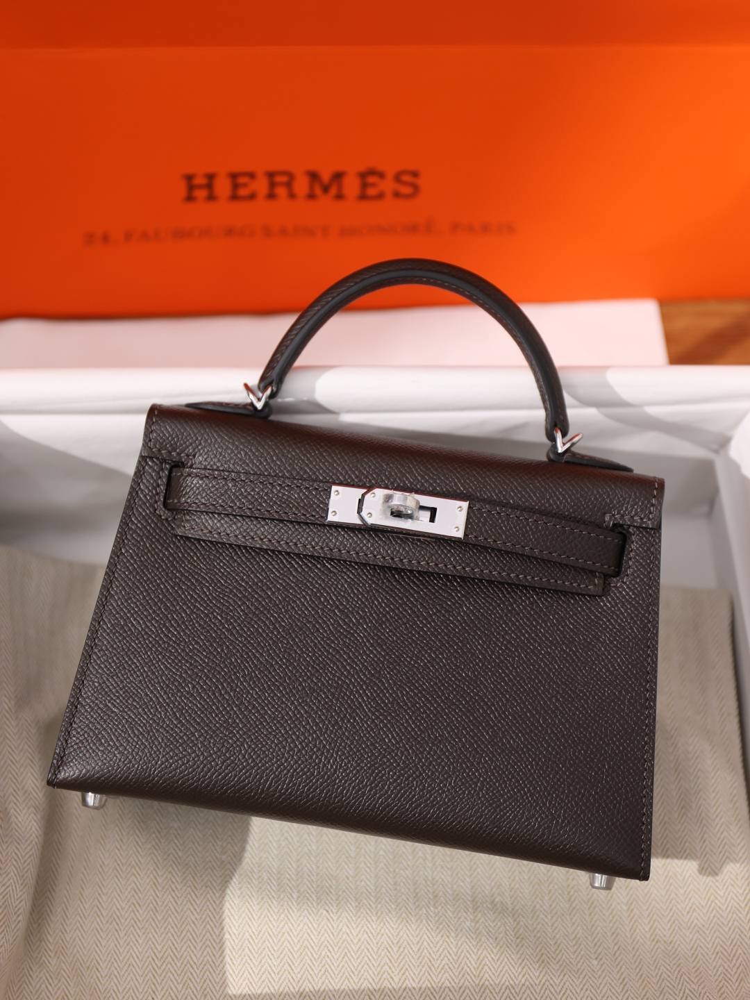 Best Replica Handbags Storefully handmade Hermes Mini Kelly 2 new color(Nov 2025 updated)-Best Quality Fake Louis Vuitton Bag Online Store, Replica designer bag ru