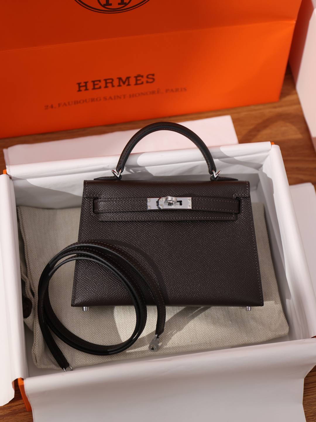 Best Replica Handbags Storefully handmade Hermes Mini Kelly 2 new color(Nov 2025 updated)-Best Quality Fake Louis Vuitton Bag Online Store, Replica designer bag ru
