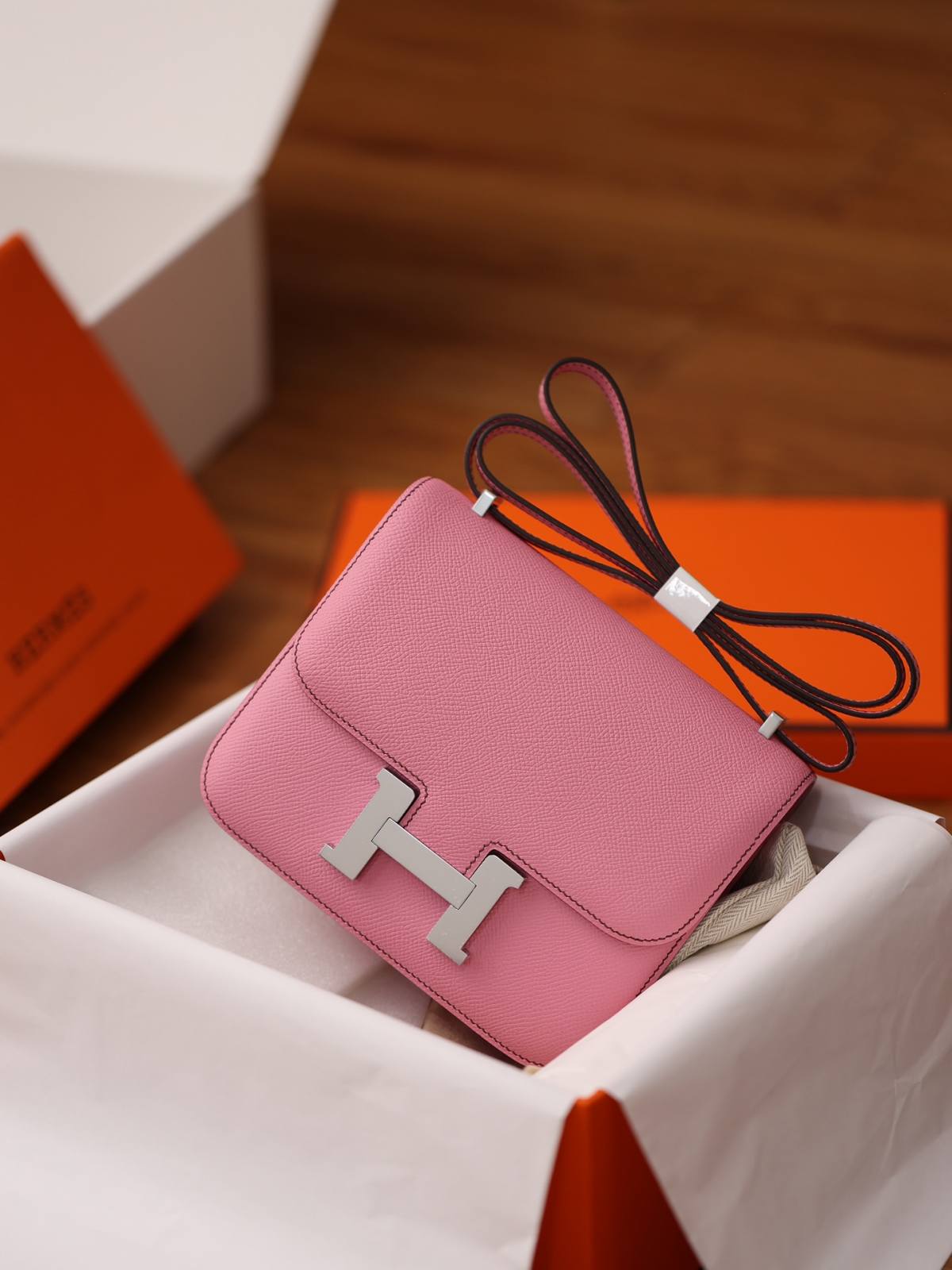 Best Replica Handbags Storetop replica handmade Hermes Constance 19 bag pink Epsom leather(Jan 2026 updated)-Best Quality Fake Louis Vuitton Bag Online Store, Replica designer bag ru