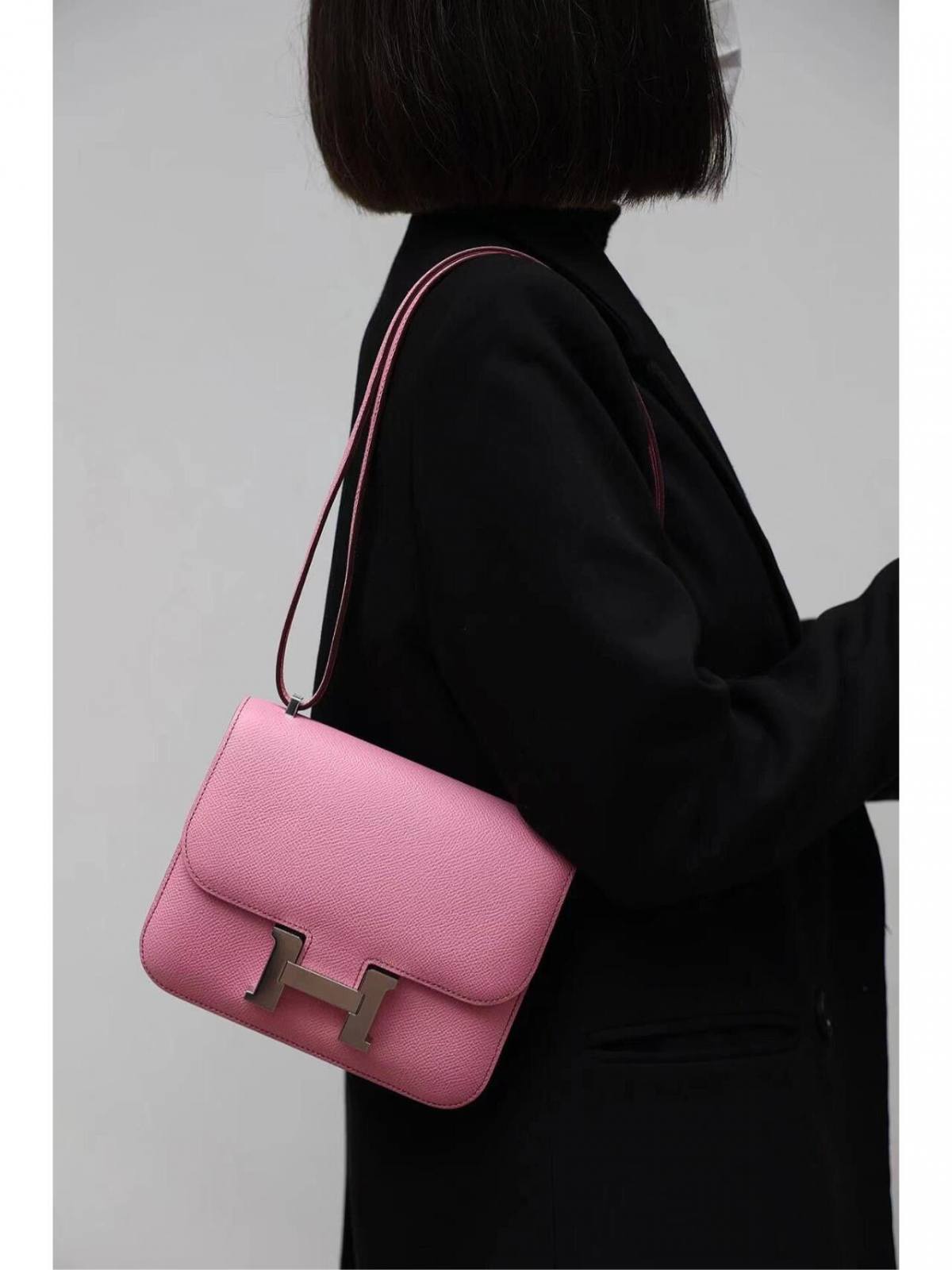 Best Replica Handbags Storehandmade Hermes Constance 19 pink epsom bag review(Jan 2026 updated)-Pangalusna kualitas palsu Louis Vuitton Kantong Toko Online, Replica desainer kantong ru