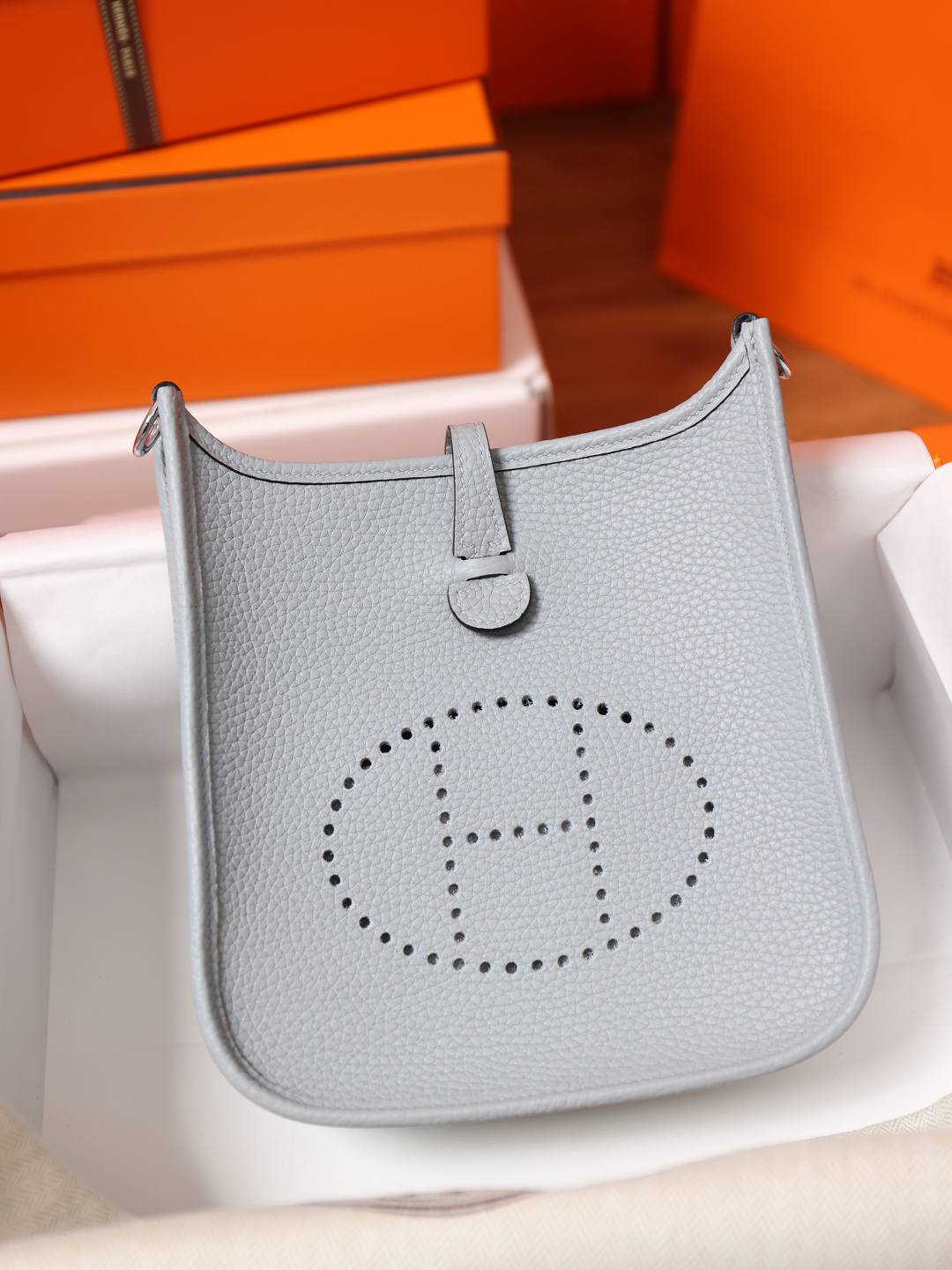 Best Replica Handbags Storehandmade Hermes Evelyne 19 bag in Togo blue(Jan 2026 updated)-Best Quality Fake Louis Vuitton Bag Online Store, Replica designer bag ru