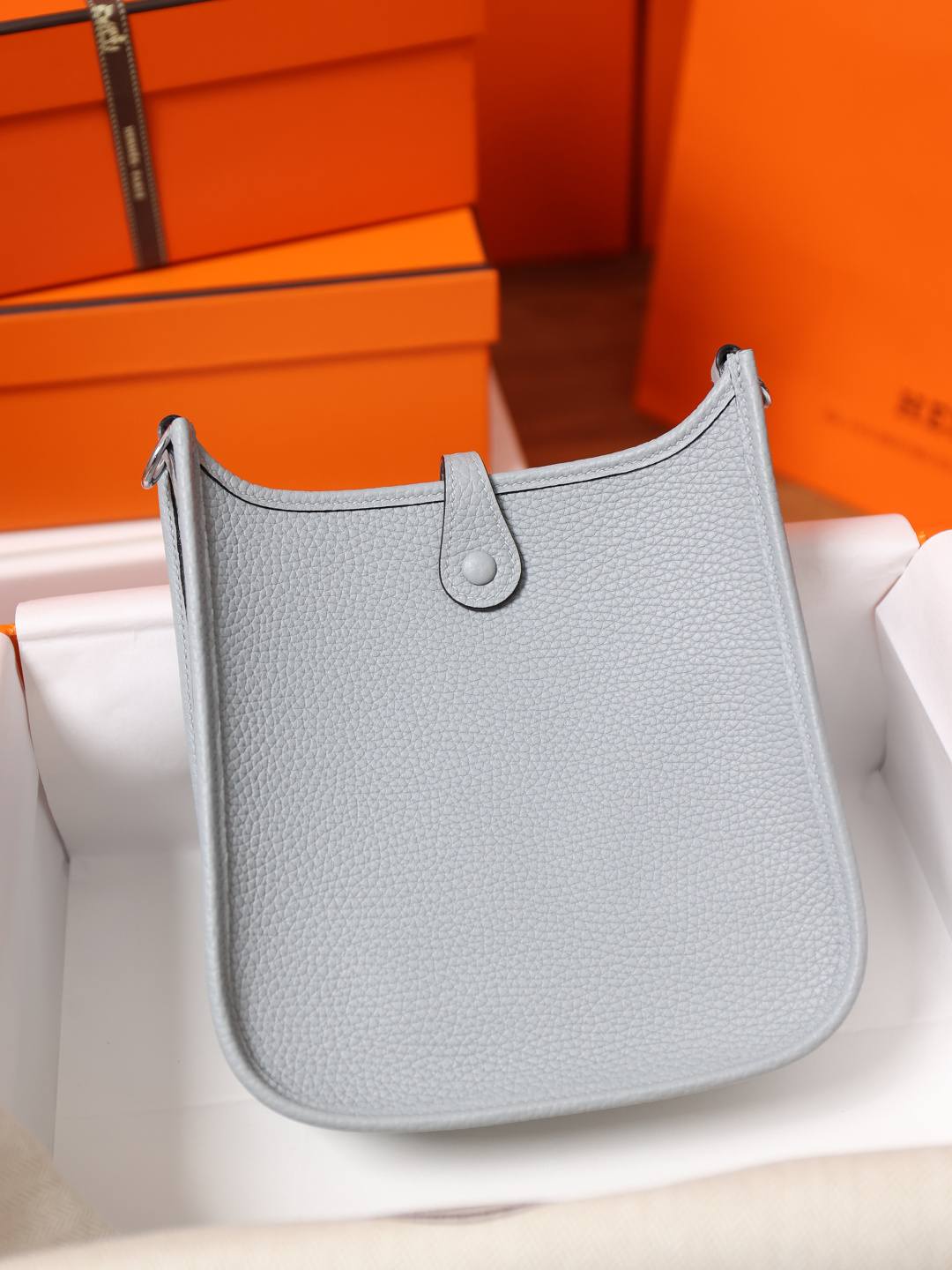 Best Replica Handbags Storehandmade Hermes Evelyne 19 bag in Togo blue(Jan 2026 updated)-Best Quality Fake Louis Vuitton Bag Online Store, Replica designer bag ru