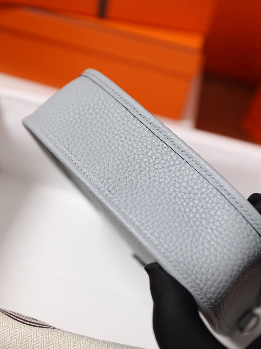 Best Replica Handbags Storehandmade Hermes Evelyne 19 bag in Togo blue(Jan 2026 updated)-Best Quality Fake Louis Vuitton Bag Online Store, Replica designer bag ru